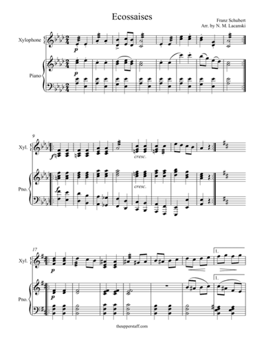 Ecossaise (arr. Nick Lacanski)
