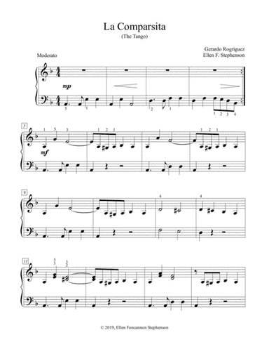 La Comparsita (The Tango) (arr. Ellen Foncannon Stephenson)