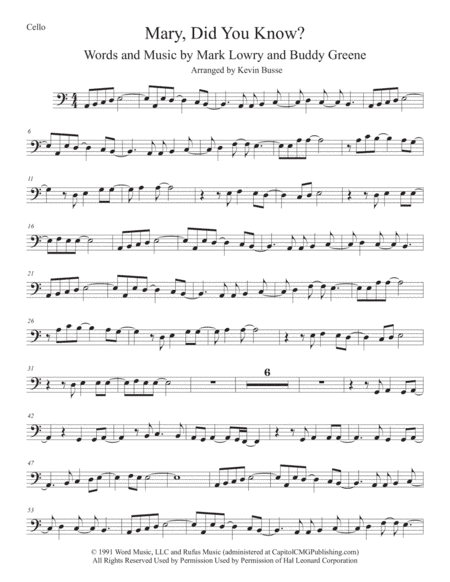 Mary, Did You Know? (arr. Kevin Busse)