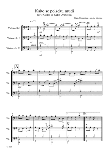 Kako se polžeku mudi (arr. Andrejka Mozina)