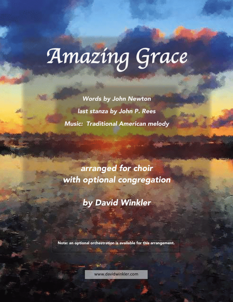 Amazing Grace (choral) (arr. David Winkler)