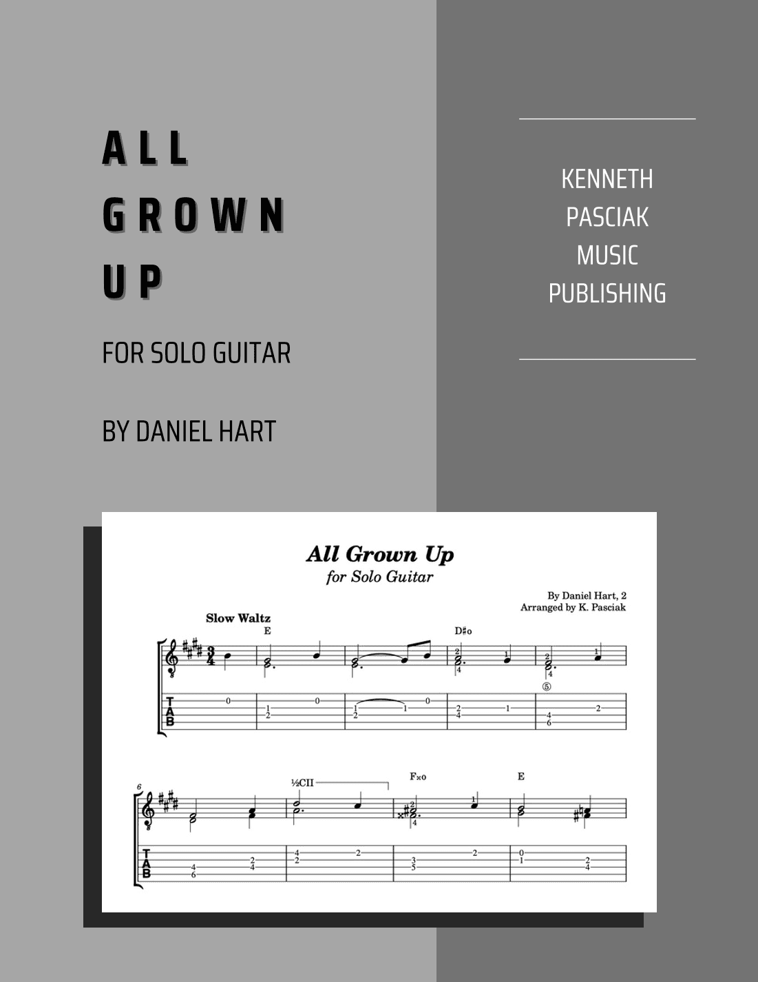 All Grown Up (arr. K. Pasciak)
