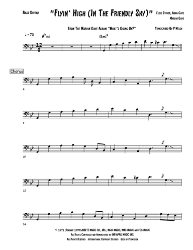 Flying High (in The Friendly Sky) (arr. Accubass)