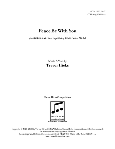 Peace Be With You