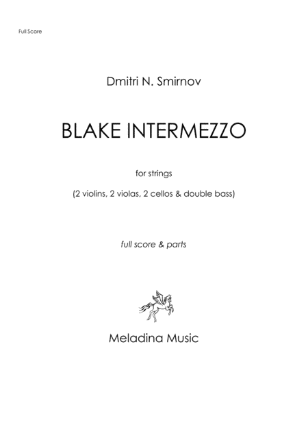 Blake Intermezzo for strings