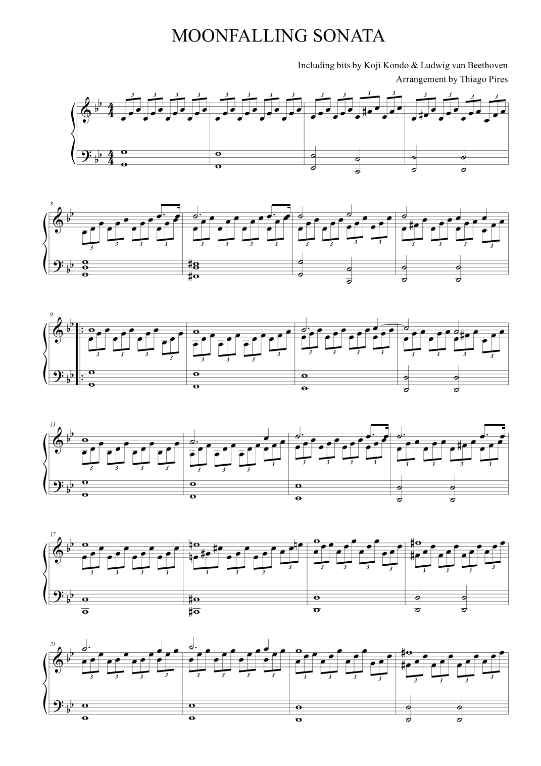 Moonfalling Sonata - Final Hours + Moonlight Sonata