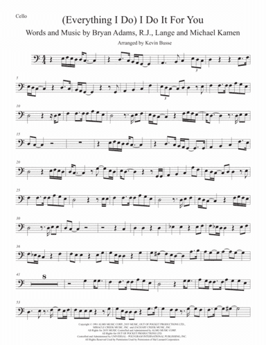 (Everything I Do) I Do It For You (arr. Kevin Busse)