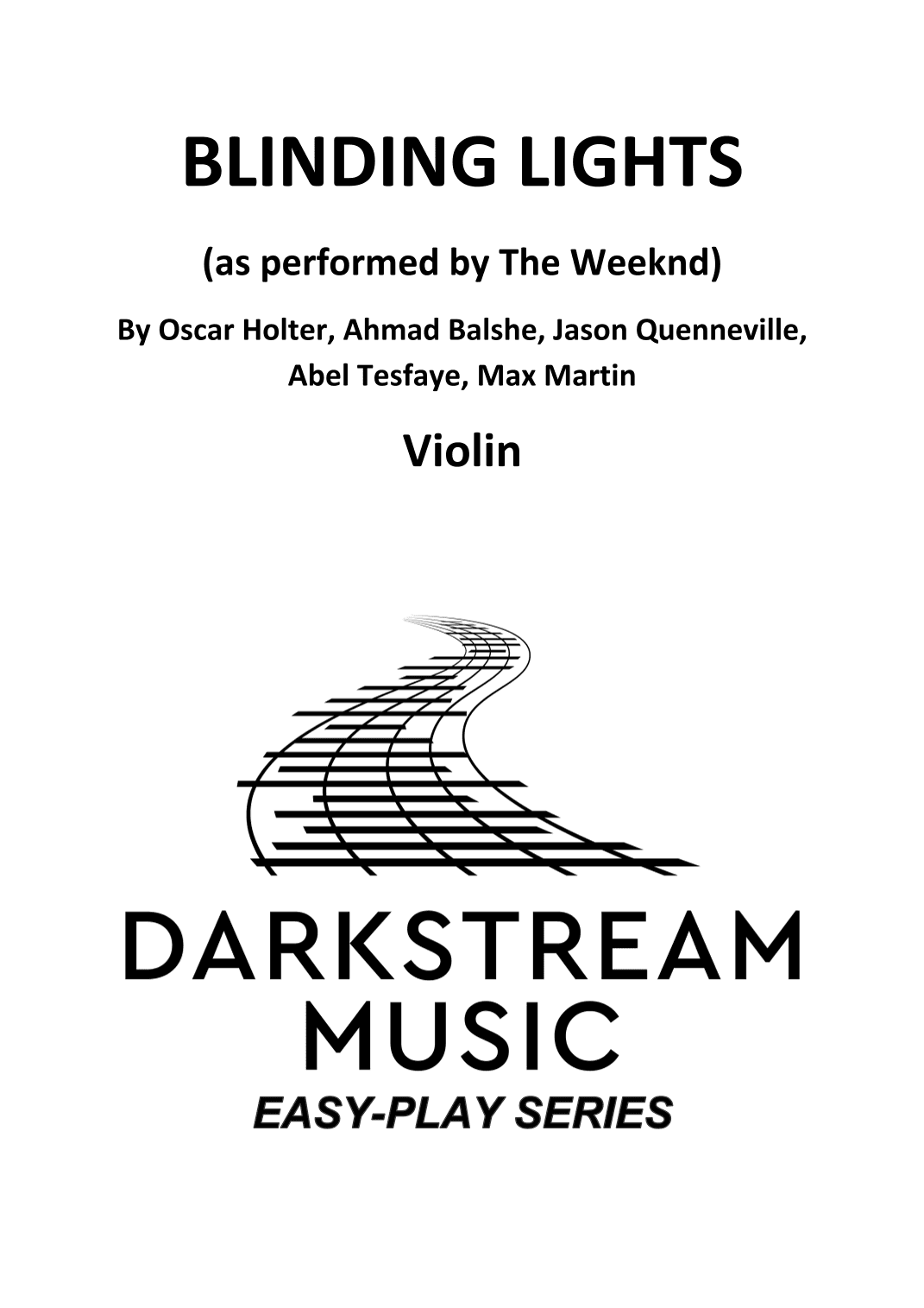 Blinding Lights (arr. Douglas Cameron)