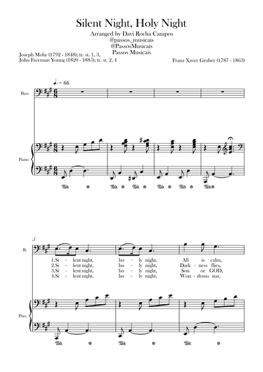 Silent Night, Holy Night (arr. Davi Rocha Campos)