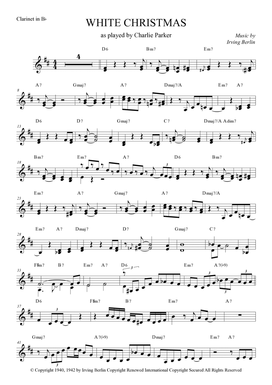 White Christmas (arr. Anderson Quevedo)
