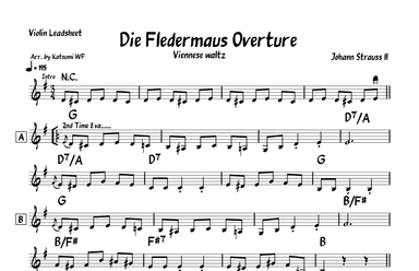 Die Fledermaus Overture (arr. Katsumi WF)