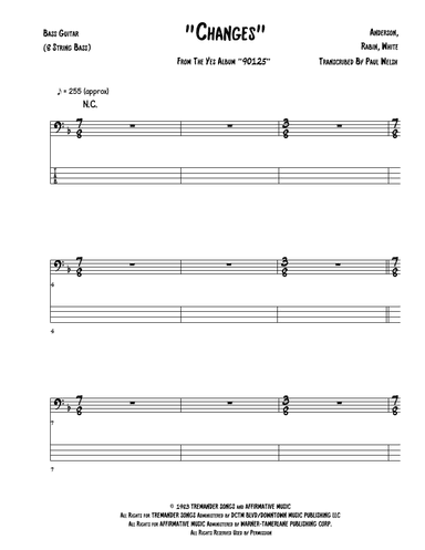 Changes (arr. P Welsh)