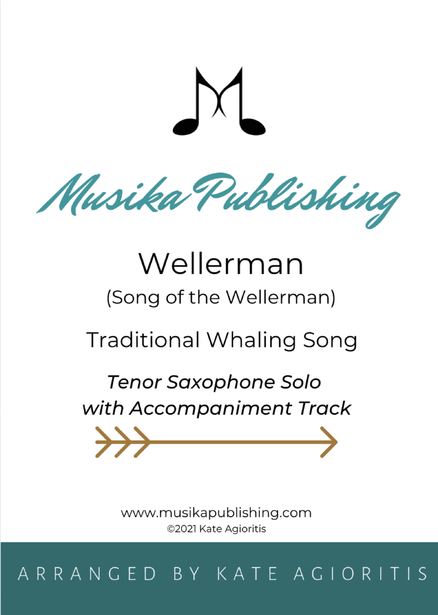 Wellerman - Solo for Tenor Saxophone with play-along backing track (available separately) (arr. Kate Agioritis)