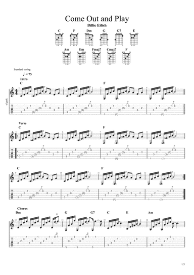 Come Out And Play (arr. Angelo)