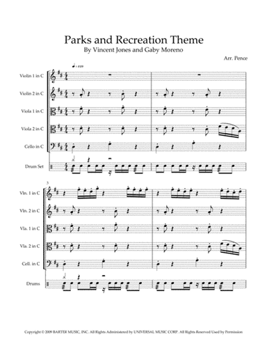 Parks And Recreation Theme (arr. Austin Pence)