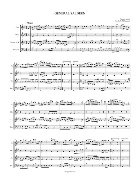 General Saldern (arr. Nick Lacanski)