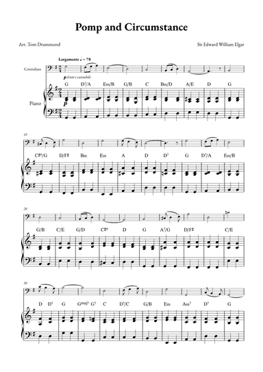 Pomp and Circumstance (arr. Tom Drummond)