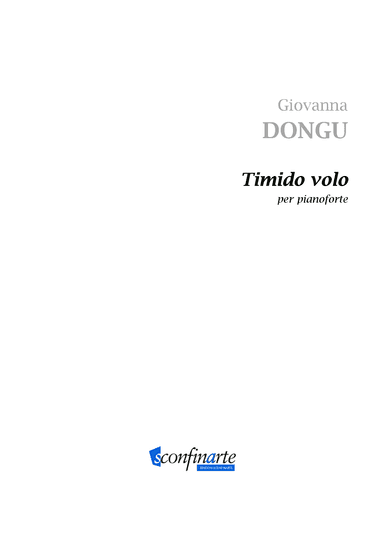 Giovanna Dongu: TIMIDO VOLO (ES 1020)