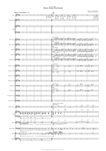 Merry Xmas Everybody (arr. Daryl McKenzie)