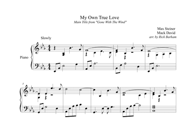My Own True Love (arr. Rick Barham)