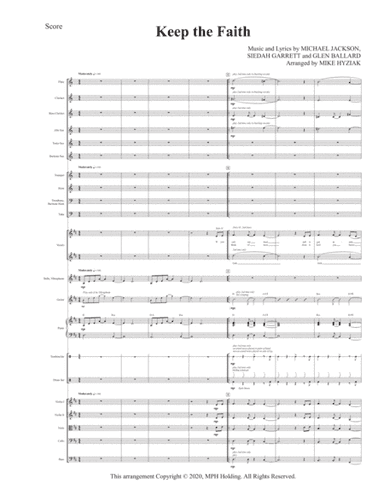 Keep The Faith (arr. Mike Hyziak)