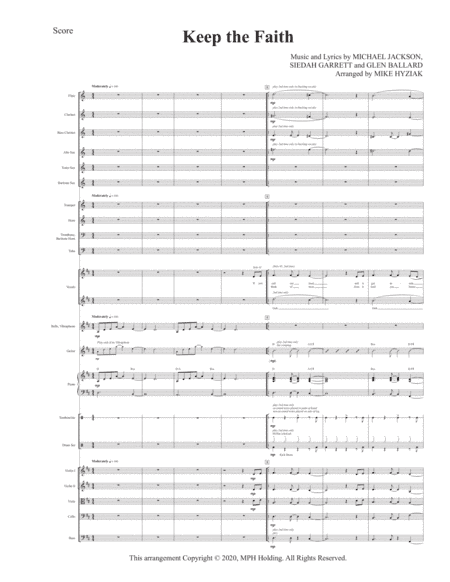Keep The Faith (arr. Mike Hyziak)
