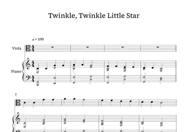 Twinkle Twinkle Little Star (arr. Richard Nicks)