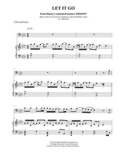 Let It Go (from Frozen) (arr. John Kim)