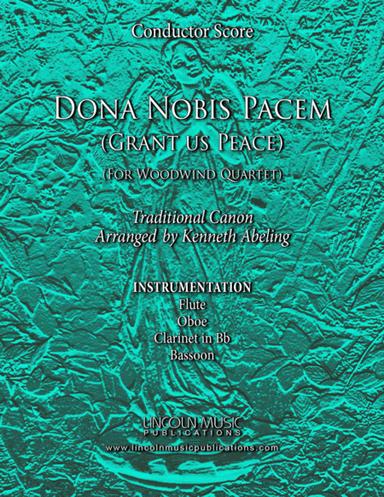 Dona Nobis Pacem (for Woodwind Quartet) (arr. Kenneth Abeling)