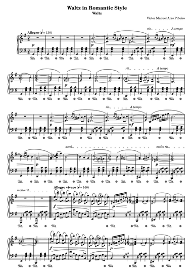 Waltz in Romantic Style