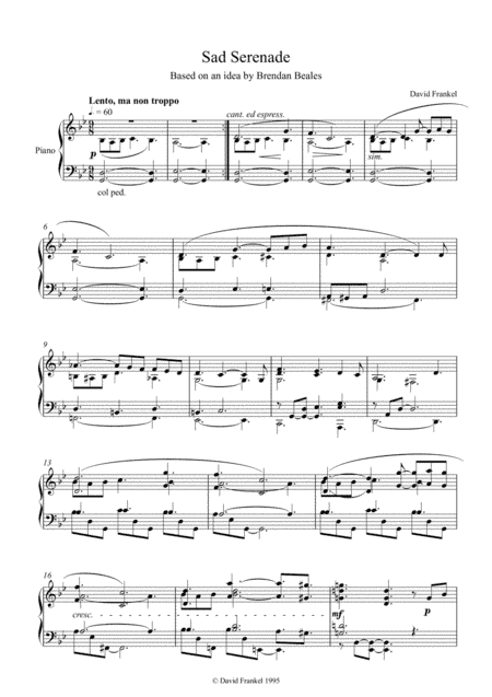 Sad Serenade