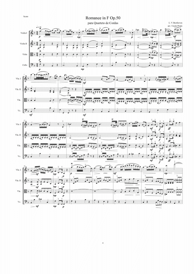 Romance for Violin N°2 (arr. Betsuel Uesile Prado)