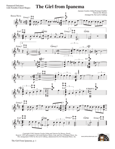 The Girl From Ipanema (garôta De Ipanema) (arr. Steven B. Eulberg)