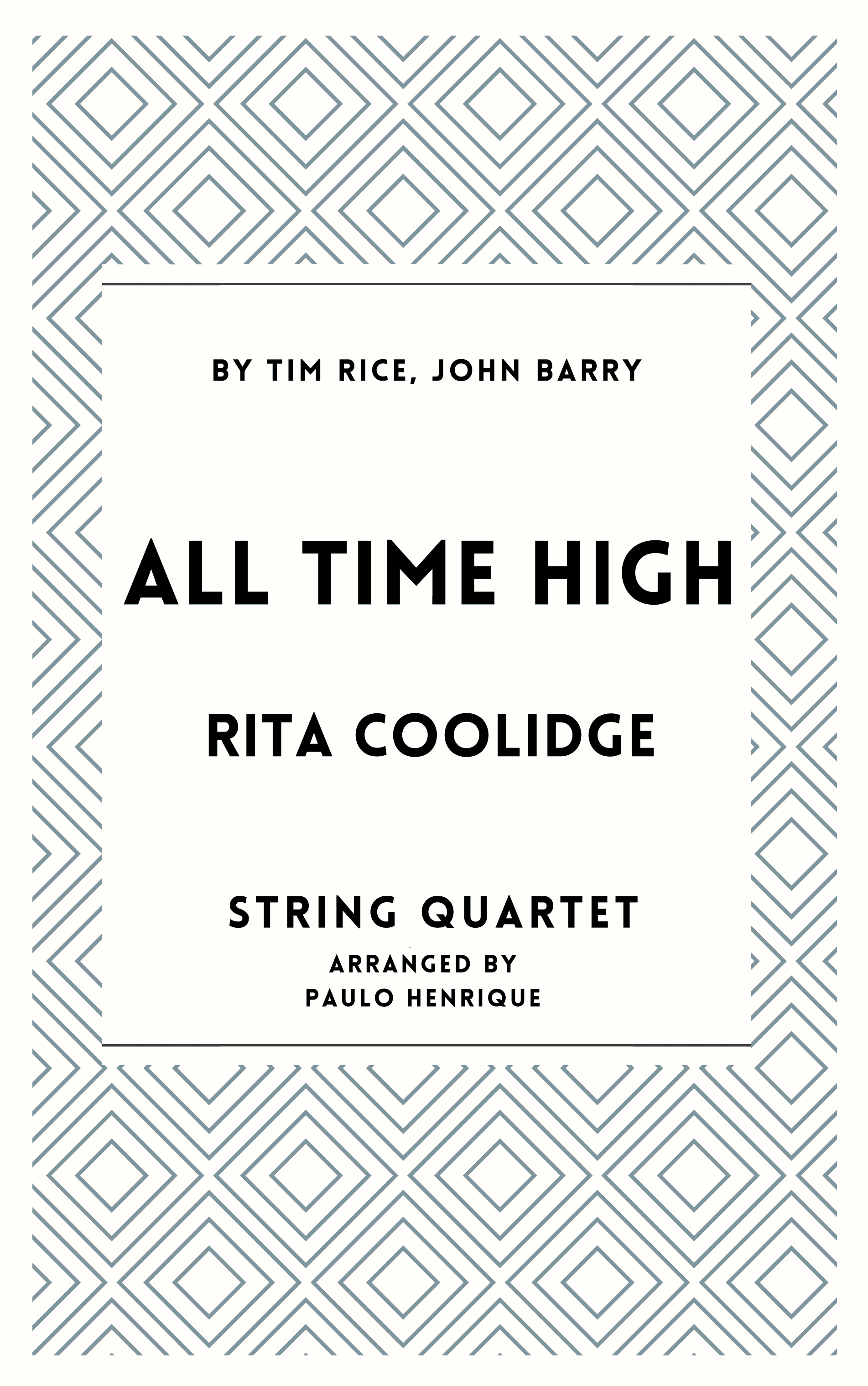 All Time High (arr. Paulo Henrique)