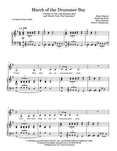 The Little Drummer Boy (arr. Jenny Jordan)