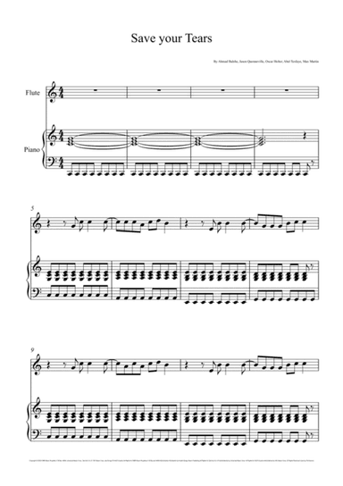 Save Your Tears (arr. André Laitano)