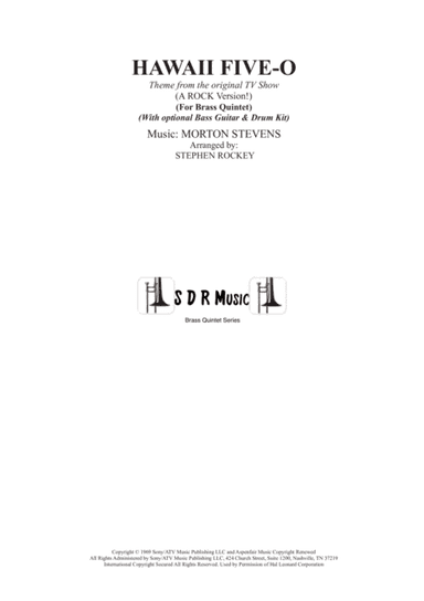Hawaii Five-O Theme (arr. Arranged by Stephen Rockey)