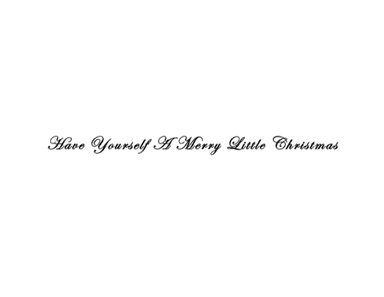 Have Yourself A Merry Little Christmas  from MEET ME IN ST. LOUIS (arr. Yoshie Nakayama)