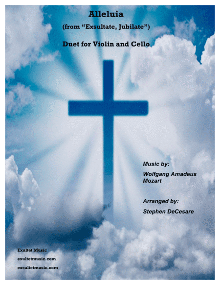 Alleluia (from "Exsultate, Jubilate" - Duet for Violin and Cello) (arr. Stephen DeCesare)