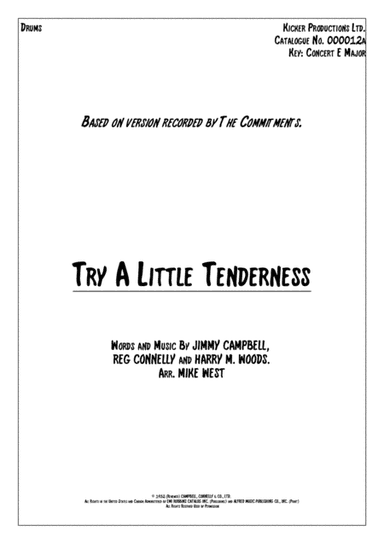 Try A Little Tenderness (arr. Mike West)