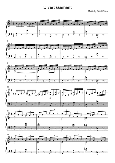 Divertissement (arr. Mariana Rodrigues)