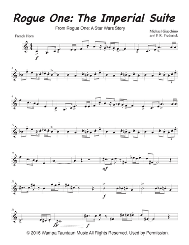 The Imperial Suite (arr. P. R. Frederick)