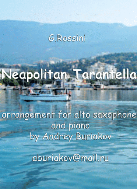 Neapolitan Tarantella (alto saxophone) (arr. A.Buriakov)