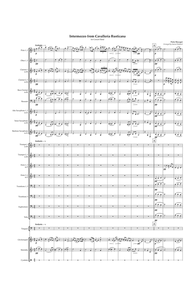 Intermezzo from Cavalleria Rusticana (arr. Samuel Beddard)