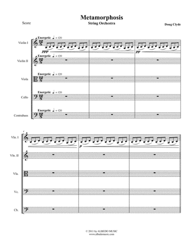 Metamorphosis (String Orchestra)