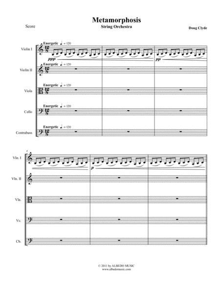 Metamorphosis (String Orchestra)
