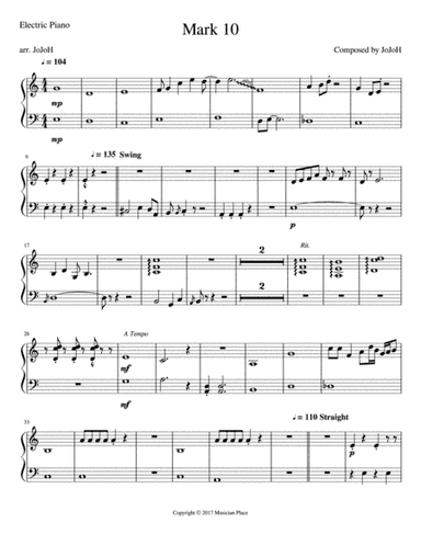 Mark 10 - Electric Piano