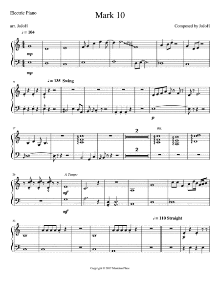 Mark 10 - Electric Piano