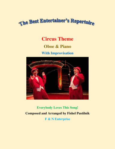 "Circus Theme" With Improvisation-Piano Background for Oboe and Piano