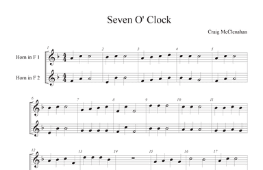 7 O'Clock (duet)